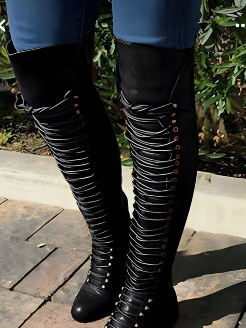 Over the knee boots